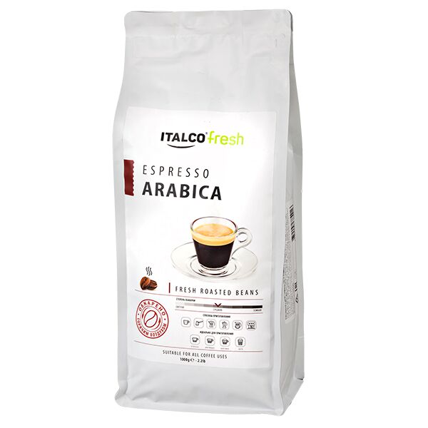 Кофе в зёрнах Italco Espresso Arabica 1кг