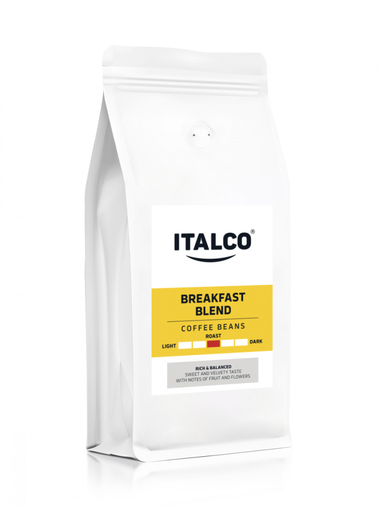 Кофе в зёрнах Italco Breakfast blend 1кг