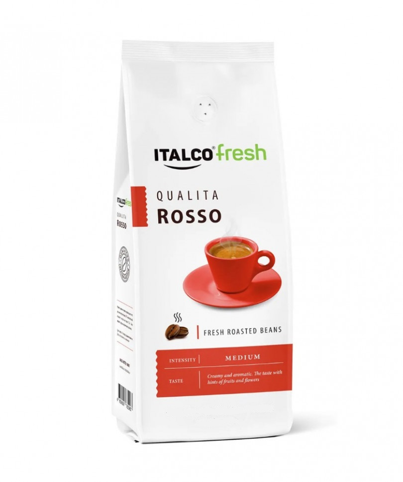 Кофе в зернах Italco Qualita Rosso 375 гр