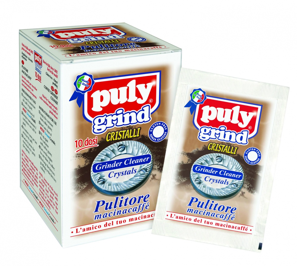 Средство для чистки кофемолок Puly Grind Cristalli (10 шт*15 гр)