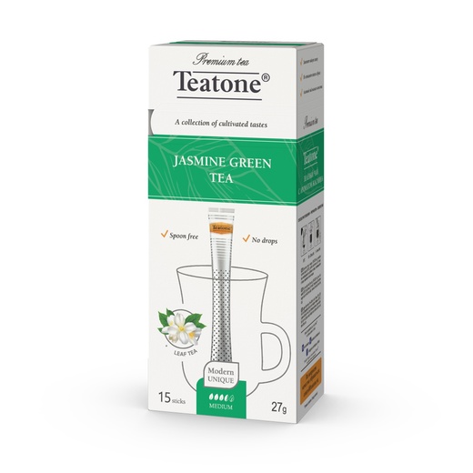 Чай Teatone Зелёный Жасмин (15 стиков*1,8 г)