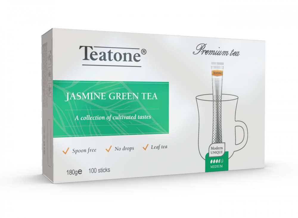 Чай Teatone Зелёный Жасмин (100 стиков*1,8 г)
