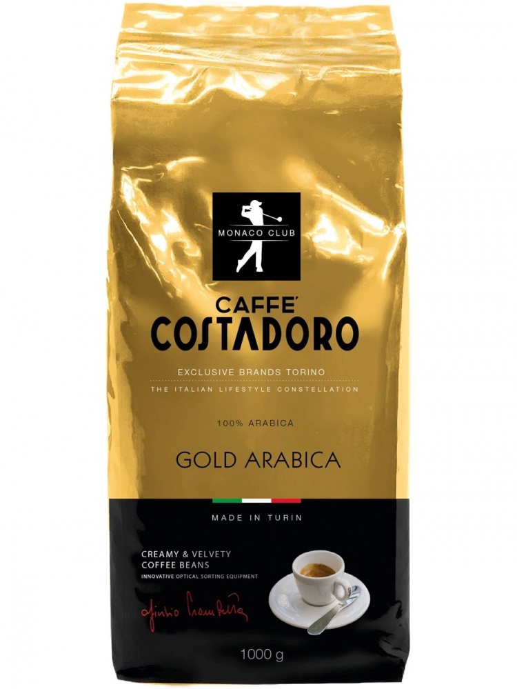 Кофе в зёрнах COSTADORO GOLD ARABICA 1кг