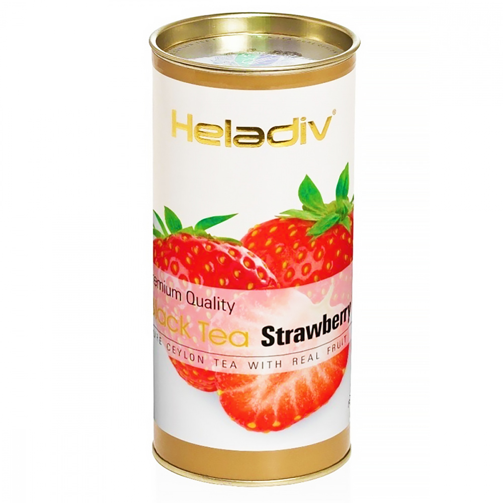 Чай HELADIV HD STRAWBERRY черн/лис 100 г
