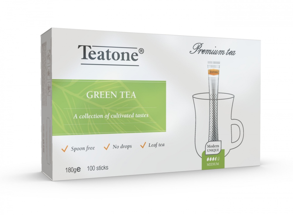 Чай Teatone Зелёный  (100 стиков*1,8 г)