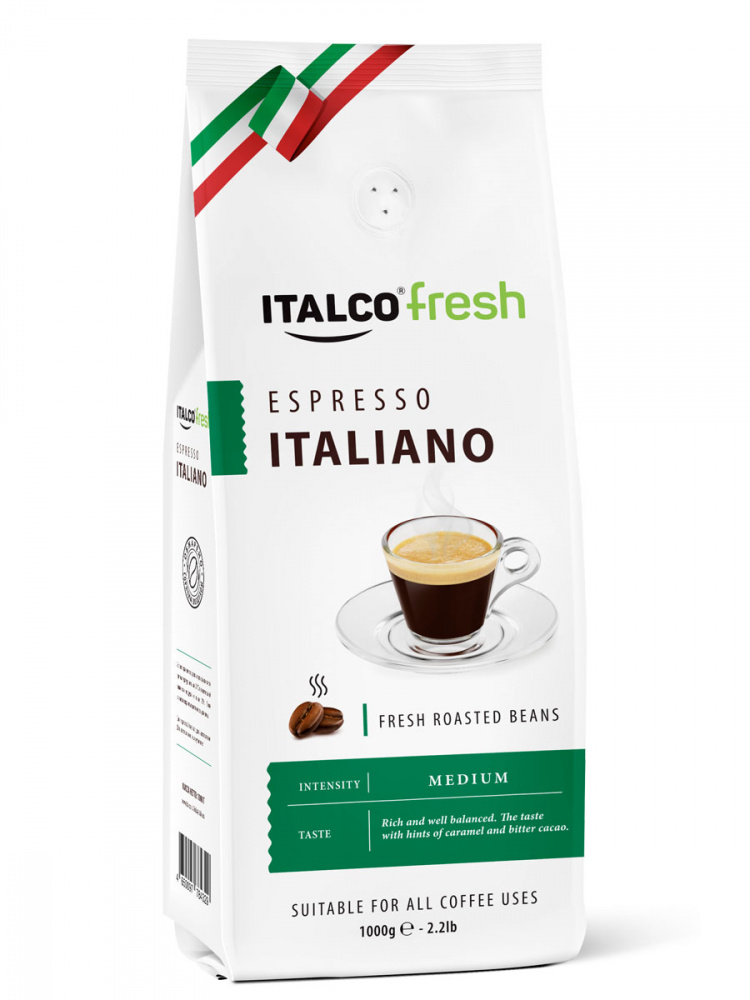 Кофе в зёрнах Italco Espresso Italiano 1кг