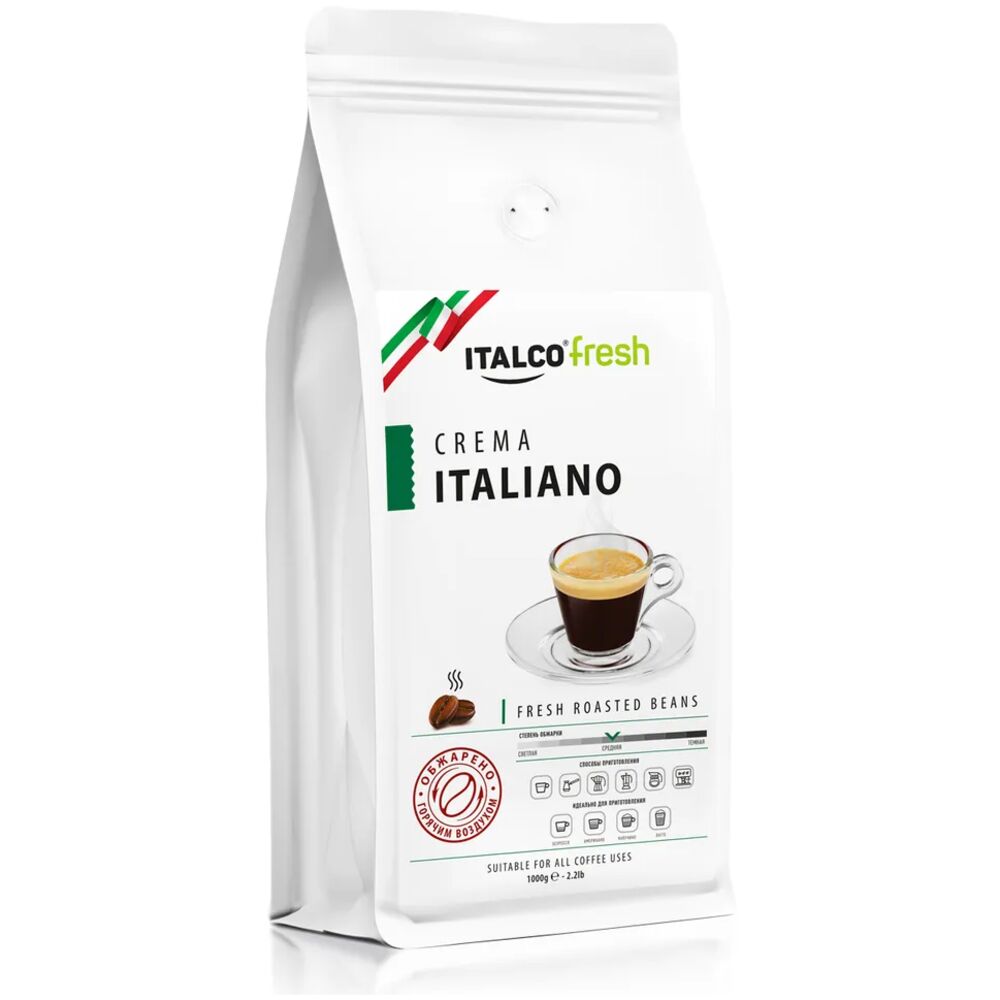 Кофе в зернах Italco Espresso Italiano 375 гр